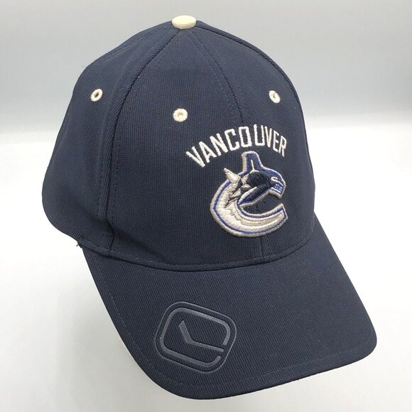 Vancouver Canucks 47 Twins Enterprise Stretch Fit Cap Hat Size S/M NHL - Picture 11 of 11